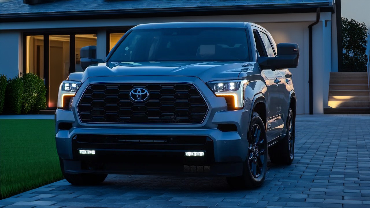 👉AT NIGHT: 2023-2025 Toyota Sequoia -- Interior & Exterior Lighting ...