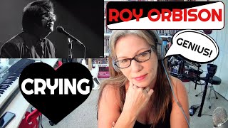 Crying Roy Orbison Reaction! GAVE ME CHILLS! Black and White Night - Crying Over You!