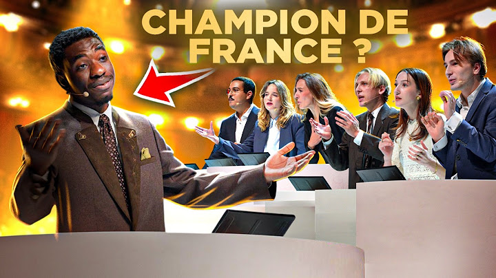 La folie d'un championnat de France d'éloquence ! (J'ai GAGNÉ ?!)