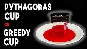 How To Make A Pythagoras Cup || Greedy Cup
