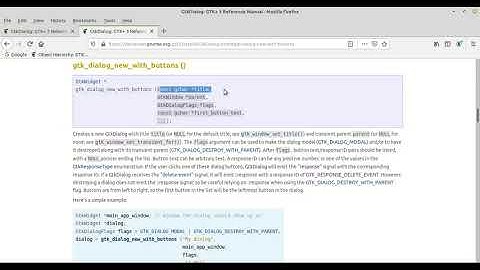 GTK - GtkDialog Part-06
