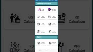 EMI Calculator Android App