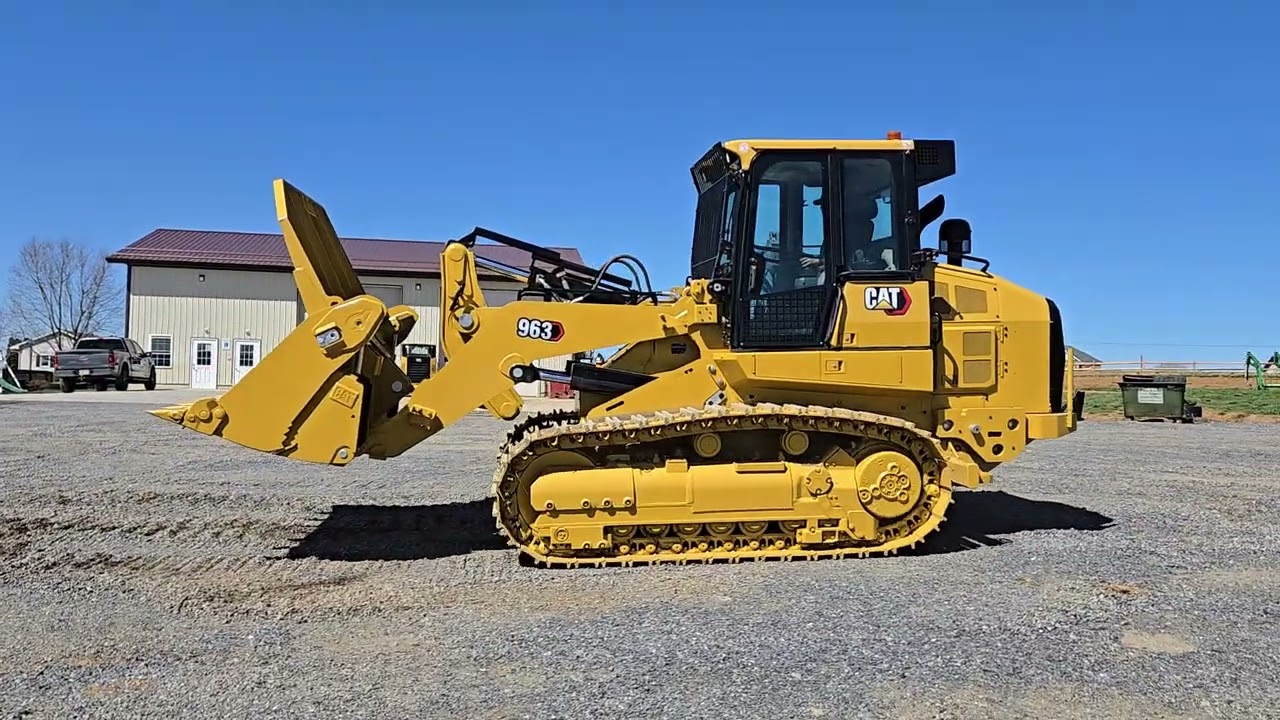 2023 Caterpillar 963 NeX Gen Track Loader - Running and Operating