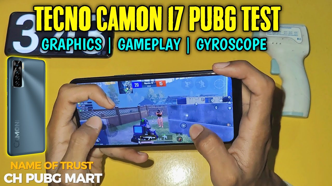 TECHNO CAMON 17 PUBG TEST | GAMEPLAY? FPS? PRICE? GRAPHICS TEST?
