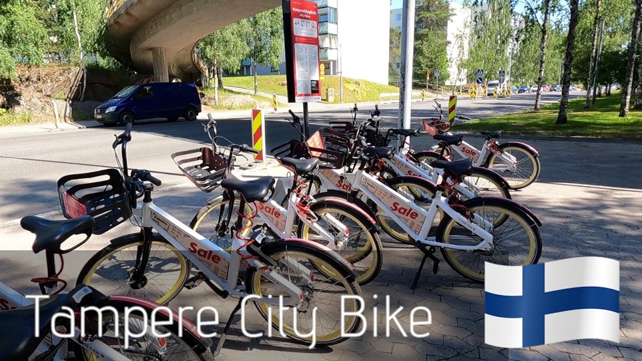 Tampere City Bike Ride from Hervanta to the City Center - Virtual Tour