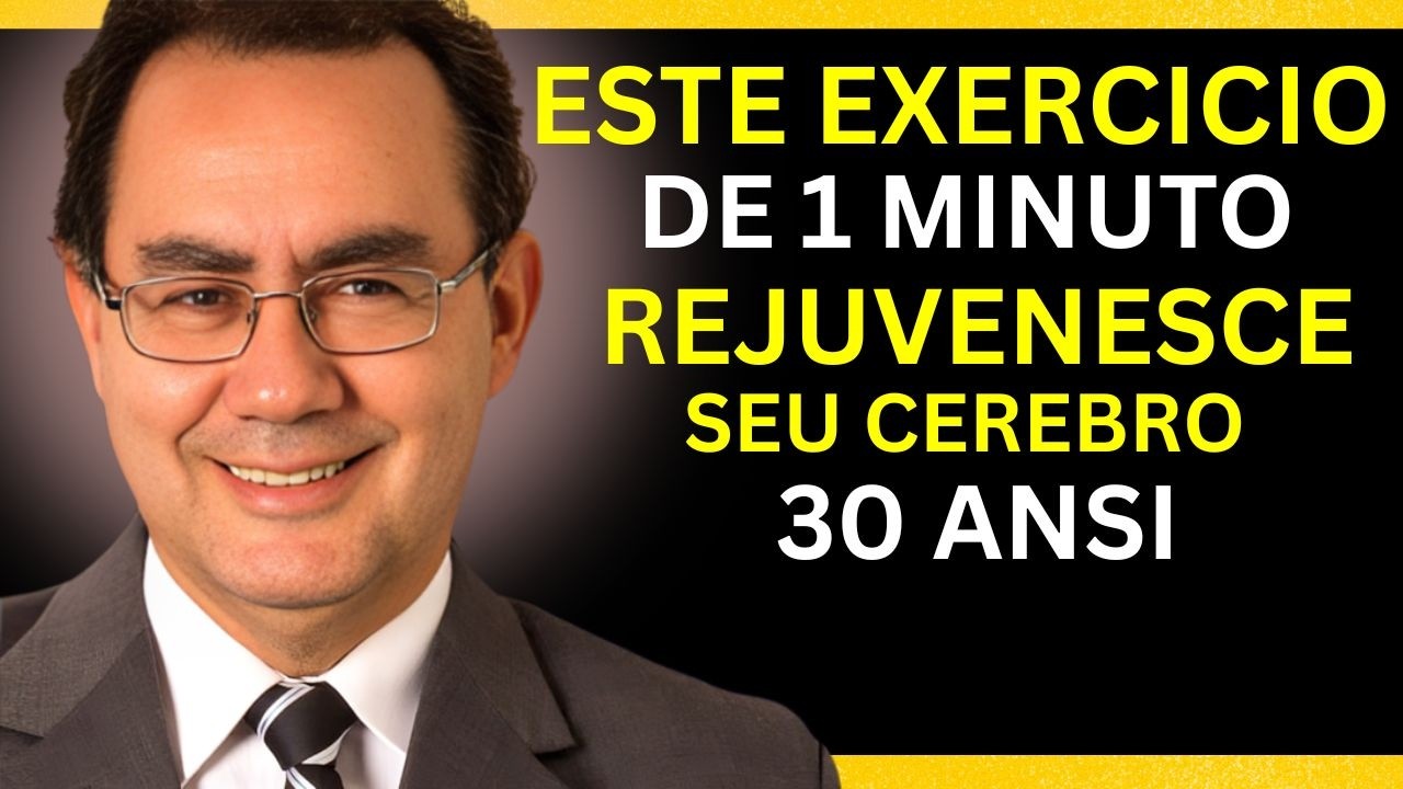 Doutor revela: exercício simples de 60 segundos para recuperar sua memória | Augusto Cury