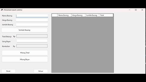 UTS PEMROGRAMAN VISUAL SALMAN ALFARISYI TEKNIK INFORMATIKA