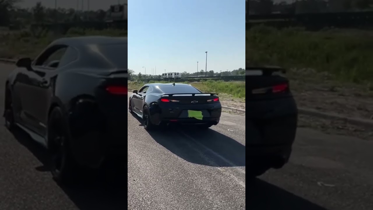 Camaro SS Straight Pipe Rev