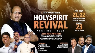 3 Days Fasting Prayer Day-02(Session-02) | PASTOR ANI GEORGE | JESUS VOICE MINISTRIES | 2025