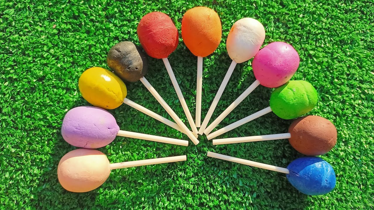 Learning colors with these awesome color popsicles is a beautiful thing ...