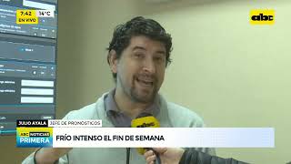 Pronostican ingreso de frente frío y días con temperaturas “muy bajas”