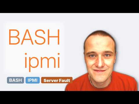 IPMItool, bash script