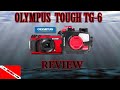 Olympus Tough TG-6 Camera Review with PT-059 Water Proof Housing Scuba Picture Slideshow And 4K