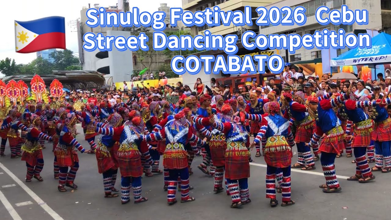 Sinulog Festival 2026 COTABATO Street Dance Parade & Festival Costume Cebu City | Sinulog Mardigra