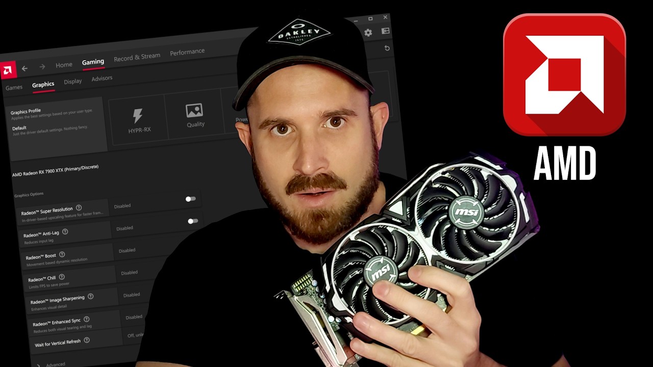 Best AMD Radeon Graphics Control Panel Settings Debloat Driver GPU ...