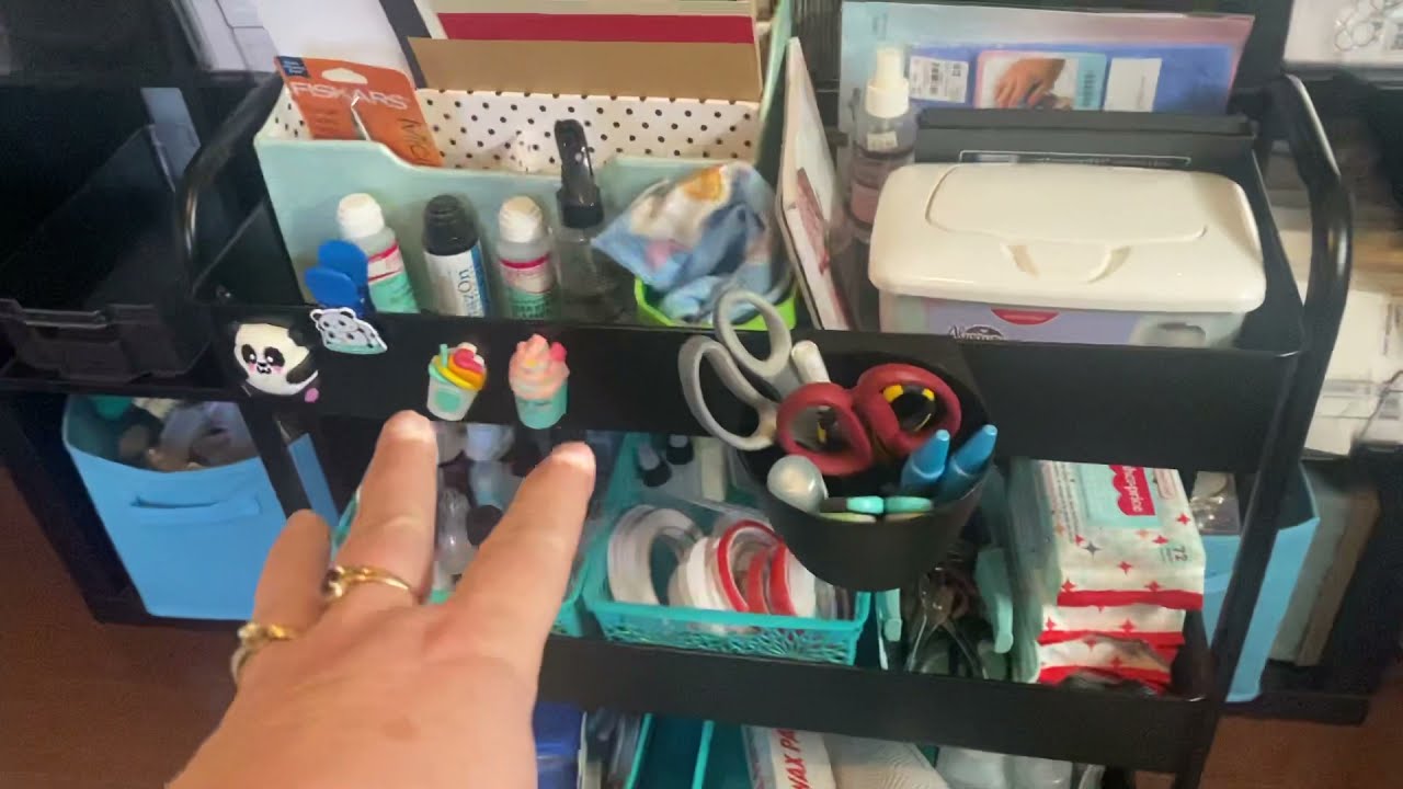 How I store my wood block stamps !