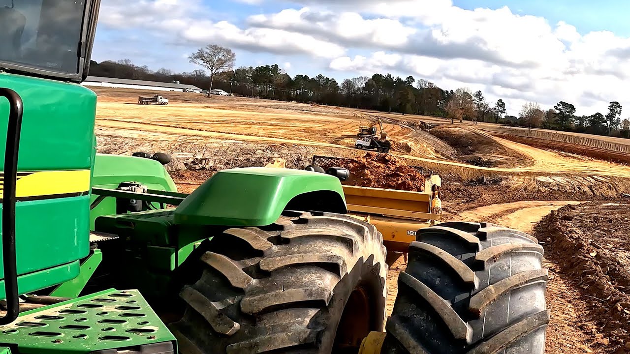 Pond update | John Deere 9530 is back in action!