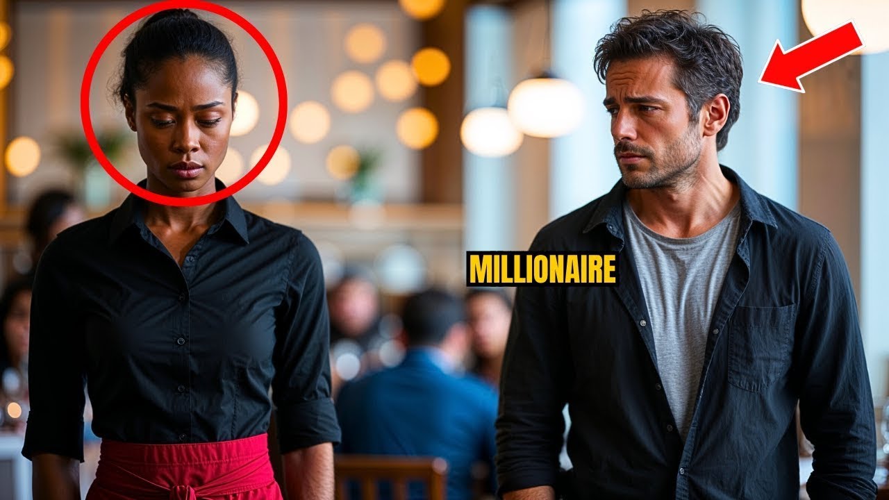 Disguised Millionaire Mocks a Black Waitress—Seconds Later, Her Words Stun Him