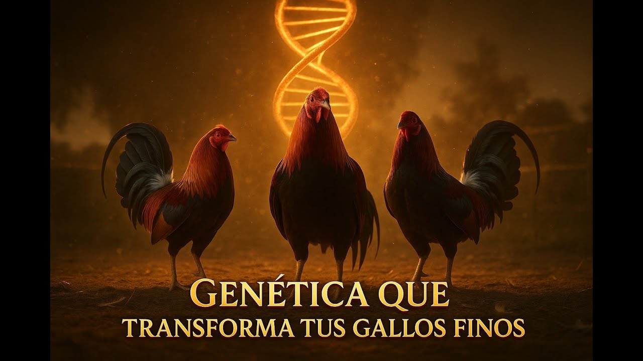 Lo que pocos saben sobre la genética… y cómo cambia todo en tus gallos finos