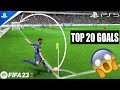 Fifa 23  top 20 goals 3  ps5 full