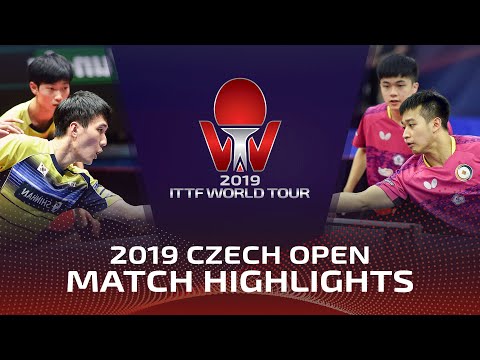Lin Yun -Ju/Liao Chen-Ting vs Lee Sangsu/Cho Daeseong | 2019 ITTF Czech Open Highlights (Finals)