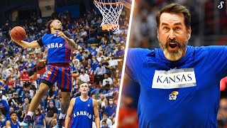 Kansas Put On A Dunk Show at Late Night at the Phog‼️ | Scrimmage Highlights