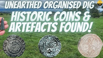 Amazing coins & artefacts unearthed #metaldetecting