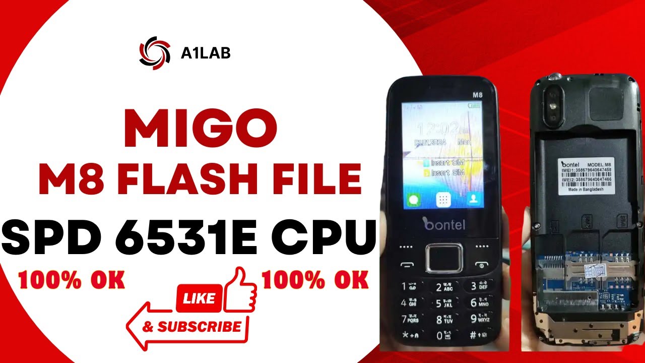 Bontel M8 Cpu 6531E 100% Ok And Tested File 