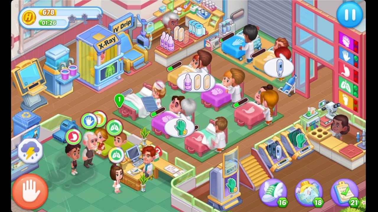 Crazy Hospital Doctor Dash Level 96 - Zurich - FULL STORY - CaroGamesNL