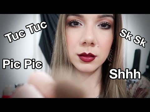 ASMR: TUC EM MIM, TUC EM VOCÊ ~ Mouth Sounds/Whispers/Brushes
