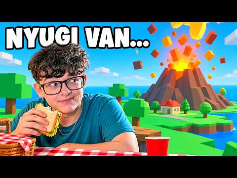 Túléltem egy VULKÁNKITÖRÉST a Robloxban! (Montage)