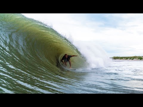 Surfing Hurricane Isaias on the Outer Banks