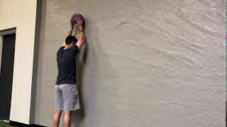 Overhead Medball Bounce