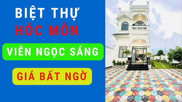 "Tuyệt Tác Kiến Trúc: Biệt Thự 2 Mặt Tiền Sang Trọng Tại Hóc Môn | Review Toàn Cảnh Bằng Flycam"
