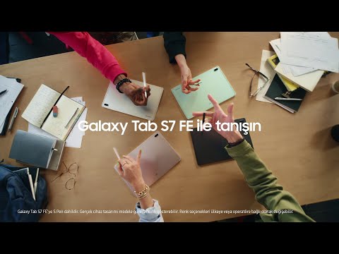 Galaxy Tab S7 FE ile Tanışın | Samsung