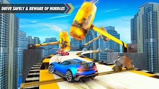 Stunt Car Driving Challenge - Impossible Stunts (by Gig Big Games) - Android Game Gameplay screenshot 2