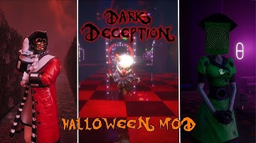 Dark Deception Halloween Mod Showcase Walkthrough! [Dark Deception Mod]