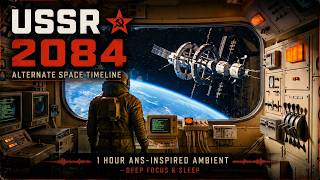 USSR 2084: Alternate Space Timeline 🚀 1 Hour ANS-Inspired Ambient | Deep Focus & Sleep