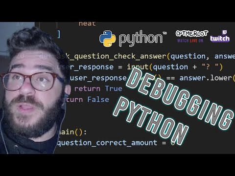 Debugging Python with VScode.