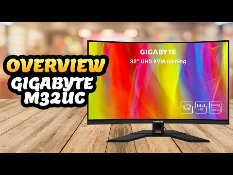 Gigabyte M32UC 32 Inch 144Hz 4K Curved Gaming Monitor ✅ Overview