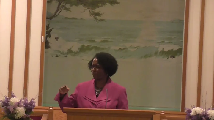 Pastor Denise Burroughs on Gentleness 10th Quilt P...