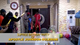 MUST WATCH! Apostle Suleman's Wife Birthday Surprise Party🍾🎂🥂 To Her Husband