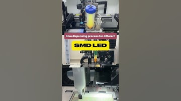 Glue Dispensing Process For Different SMD LED #shorts