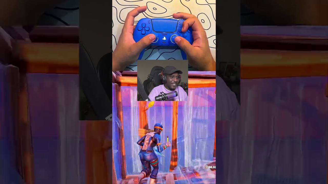 من افضل كنترول سوني ولا الاكس بوكس في فورت نايت😱🔥  #fortnite #gaming #فورتنايت