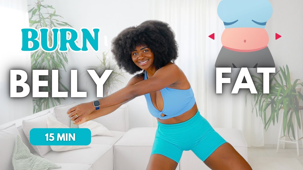 15 Min Standing Cardio + Abs Workout 🔥 | Burn Belly Fat, Boost Metabolism & Tone Your Core