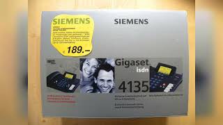 Rezension: Siemens Gigaset 4135 ISDN mitternachtsblau
