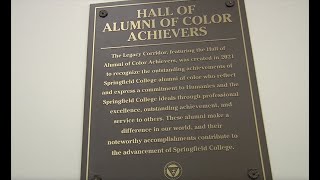 Springfield College Hall of Alumni of Color Achievers Legacy Corridor Ribbon Cutting