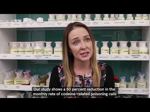 Codeine rescheduling successfully reduces use and harm - Dr Rose Cairns