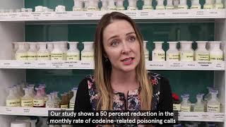 Codeine rescheduling successfully reduces use and harm - Dr Rose Cairns