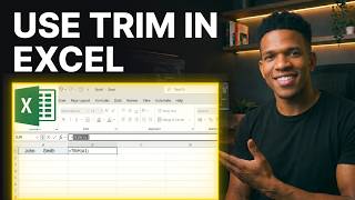 How to Use TRIM in Excel (2026) | Step-by-Step